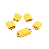 Authentic Amass Classic Patent Certified XT60 Male and Female Gold Plated High Current Airplane Model Plug Connector (10 sets)