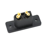 Amass XT90E-M plugs with holes for securing high current gold plated model aircraft connectors (5 pairs)