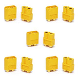 Amass XT60PB (PCB Vertical Welding Version) RC Power Battery Plug Connector (10 sets)