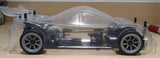 1/10 Lexan Clear RC Car Body Shell for M-chassis Sonic V2 ( Taller) WB 210mm