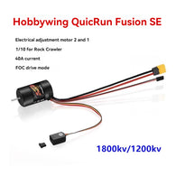 Hobbywing Quicrun Fusion SE Motor 40A Controller 2 in 1 1800KV for 1/10 Rock Crawler