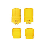 Amass MT Series MT60 Three-pin Plug Motor ESC Socket XT60 Upgraded Version 3 Hole Connector Yellow (10 sets)