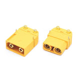 Amass XT90PW-M/F Male/Female Horizontal PCB Version High Current Aircraft Model Lithium Battery Connector (3 pairs)