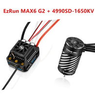 Hobbywing EZRun MAX6 G2 Sensored Brushless ESC & 4990/5690-1650/1250KV Motor