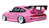 1/10 Lexan Clear RC Car Body Shell for PORSCHE RWB 993   F:195mm, R:205mm