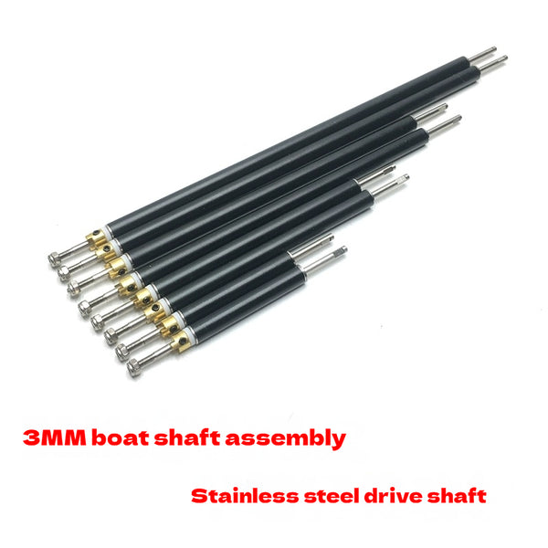 Boat Model 3mm Drive Hard Shaft Cable 304 Stainless Steel Sleeve Drive Dog