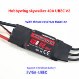 Hobbywing Skywalker 15A 20A 30A 40A 50A 60A 80A V2 Brushless ESC BEC For RC Fixed Wing