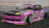 1/10 Lexan Clear RC Car Body Shell for NISSAN SILVIA S13    WT 200mm