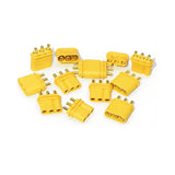 Amass Model Airplane MR30PB Male and Female Motor Electrically Adjusted Three Core PCB Vertical Welding Connector (10 sets)