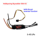 Hobbywing Skywalker 15A 20A 30A 40A 50A 60A 80A V2 Brushless ESC BEC For RC Fixed Wing