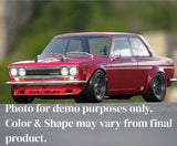 1/10 Lexan Clear RC Car Body Shell for M-chassis MINI DATSUN 510 225mm