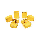 Amass XT90PW-M/F Male/Female Horizontal PCB Version High Current Aircraft Model Lithium Battery Connector (3 pairs)