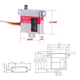 KST DS135MG Servo High-speed Digital Servo For All-metal Gliders Upgrade To Steel Gear