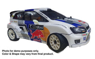 1/10 Lexan Clear RC Car Body Shell for M03 05  M Chassis MINI POLO WRC   WB210mm