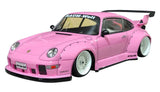 1/10 Lexan Clear RC Car Body Shell for PORSCHE RWB 993   F:195mm, R:205mm