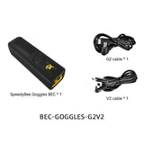 RunCam SpeedyBee G0ggles BEC Cable G2 V2 lightweight device to power Mobile phone RC FPV Racing Drones Hobby charger