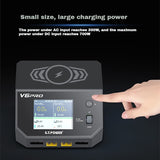 GT.POWER V6 Pro 700W AC/DC Dual-Channel Intelligent Balance Charger & Discharger (support wireless charging)