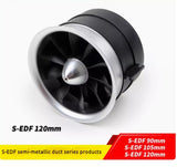 HSDJETS S-EDF 90/105/120mm Half Metal Electric Ducted Fan for RC Jet Airplane