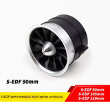 HSDJETS S-EDF 90/105/120mm Half Metal Electric Ducted Fan for RC Jet Airplane