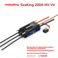 HOBBYWING Seaking ESC 200A HV V4 Brushless Waterproof For 140CM RC Boat