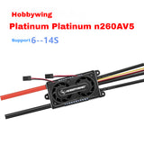 HOBBYWING Platinum 260A SBEC/OPTO HV V5 ESC 6-14S for 700-800 Size Helicopter