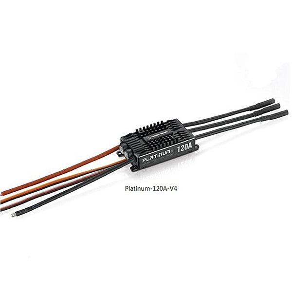 Hobbywing Platinum 120A V4 Bruhless ESC 3~6S for RC Helicopter