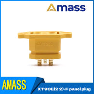 AMASS 50A  XT90E(2+2)F Signal Pin Mount Connector Plugs (5pcs)