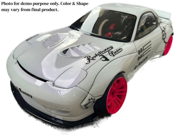 1/10 Lexan Clear RC Car Body Shell for RX7 FD3S WT 195mm