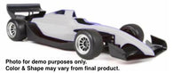 1/10 Lexan Clear RC Car Body Shell for F23  F1  Formula One BODY  W/Helmet