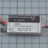 UBEC with RF noice reduction 2S-12S Lipo 5V/6V 3A