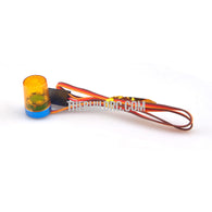 RC 1/10 Emergency??vehicle flashing LED??light in Yellow - 13*18mm 360 Degree Rotation