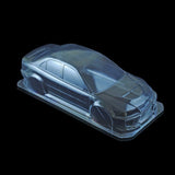 1/10 Lexan Clear RC Car Body Shell for Mitsubishi LANCER WRC EVO5  190mm