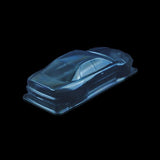 1/10 Lexan Clear RC Car Body Shell for TOYOTA EXIV 190mm