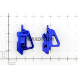 TEH R31 Alloy Gear Box Cover Part (2pcs) - Blue