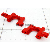 TEH R31 Alloy Gear Box Mount (Font & Rear) - Red