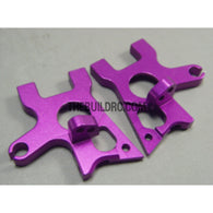 Alloy Front Bulkhead for White Wolf Drift Car - Purple