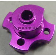 Aluminium Alloy Spur Gear Hub Stand for White Wolf Drift Car - Purple