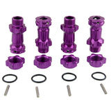 4pcs 1:8 RC Model 17mm Wheel Hex 30mm Enhanced Mount Drive Adapter Cover HSP 89108