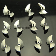 38xP1.4,CNC 2-blade Aluminum CW Propeller for 4mm shaft RC Boat