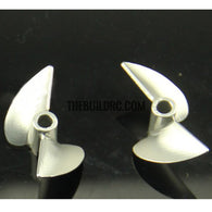 36xP1.4,CNC 2-blade Aluminum CW Propeller for 4mm shaft RC Boat