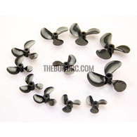 32xP5.9,  3-blade PC Positive Propeller for 3mm shaft RC Boat