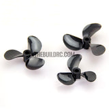 56xP10.75,  3-blade PC Positive Propeller for 4mm shaft RC Boat