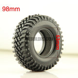 RC 1:10 Rock Climbing Car Racing Tires Tyre 1.9" 102mm1 PCS for RC4WD F350 SCX10