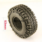 RC 1:10 Rock Climbing Car Racing Tires Tyre 1.9" 102mm1 PCS for RC4WD F350 SCX10