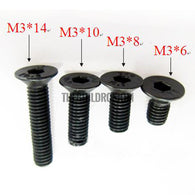 M3 x 14mm FLAT HEAD Cap Screws FHCS Stainless (1 PCS)