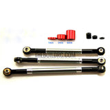 1/10 RC crawler puch rod spacer 6mm diameter bore 3mm thick 1mm black