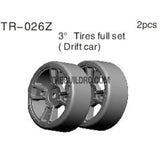 TR-041Z - Tires full set( Drift car)