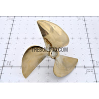 Φ6.35 x ?Φ70mm RC EP Boat 3-Blade Copper Slotted Propeller