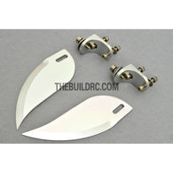 35mm*92mm Aluminum RC Boat Water Stabilizer Trim Tab Fin