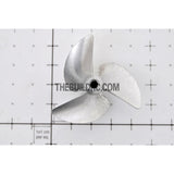 D45 x P63 x ??4mm RC Boat Aluminum CNC Slotless 3-Blade Propeller